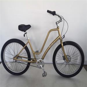 China 26x3 inch Unisex Step Through Aluminum Frame 3 Speed Beach Cruiser Bike for Rent in USA wholesale