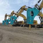 Jack Hydraulic Excavator Hammer Rock Breaker For 6-15 Ton