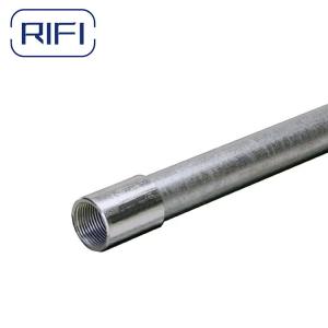 China Hot Dipped Galvanized Steel Pipe Electrical Galvanized Conduit Rigid Metal Conduit wholesale