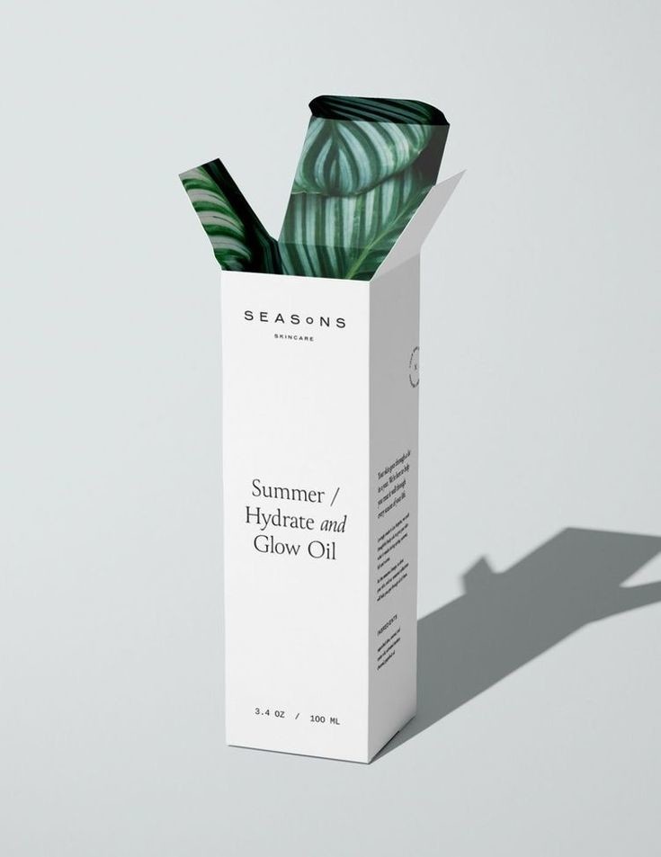 Custom Cosmetic Serum Perfume Small Box Packaging Skin Care Beauty Products Gift Pack Coated Paper Packaging Box