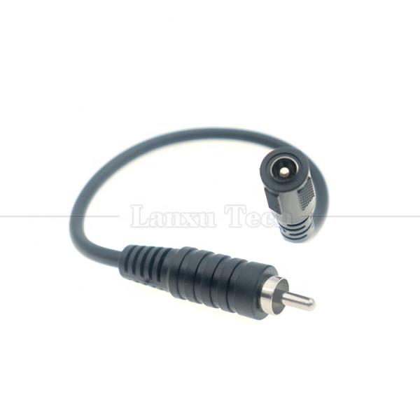 RCA Male to DC 5.5x2.1 5.5x2.5 3.5x1.35mm Female Plug Barrel Jack Pedal 12V DC Power Cable