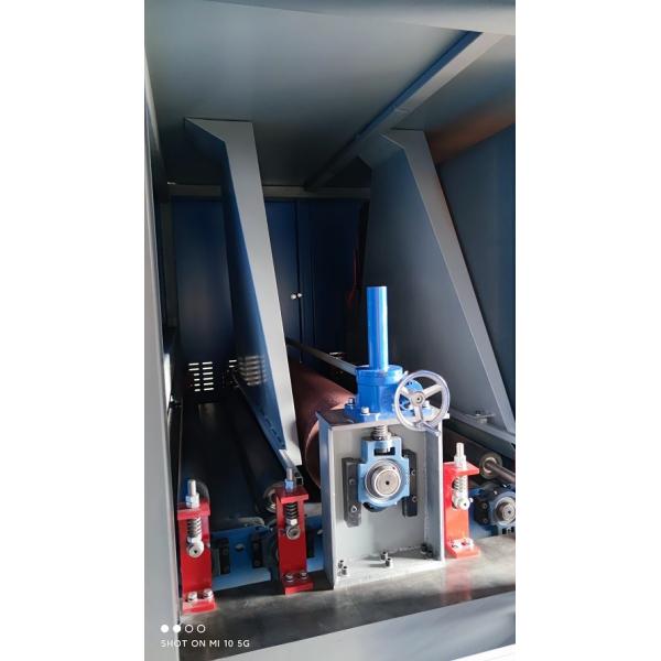 380V 50HZ Metal Wide Belt Sander Machine For Deburring / Slag Removal