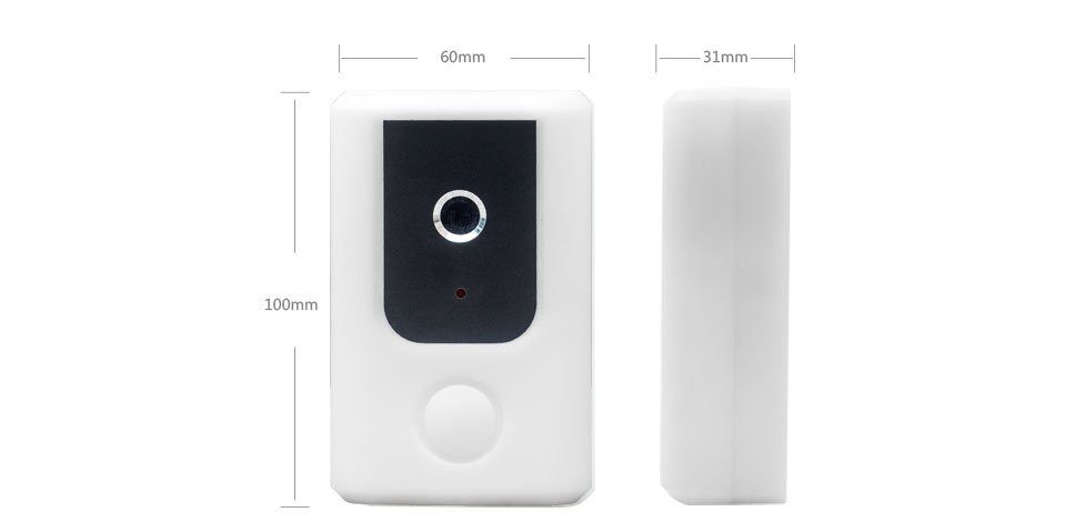 130DB Wireless Fire and Security Alarm Pet Camera with Infrared Array Sensor,Built-in Battery
