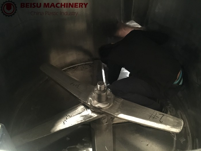Highly Speed Plastic Mixer Machine / Blender Machine For Color Masterbatch Mixing