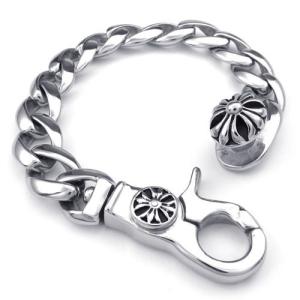 China High Quality Tagor Stainless Steel Jewelry Fashion Men's Casting Bracelet PXB136 wholesale