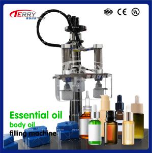 China 220V/380V Essential Oil Automatic Bottle Filling And Capping Machine wholesale