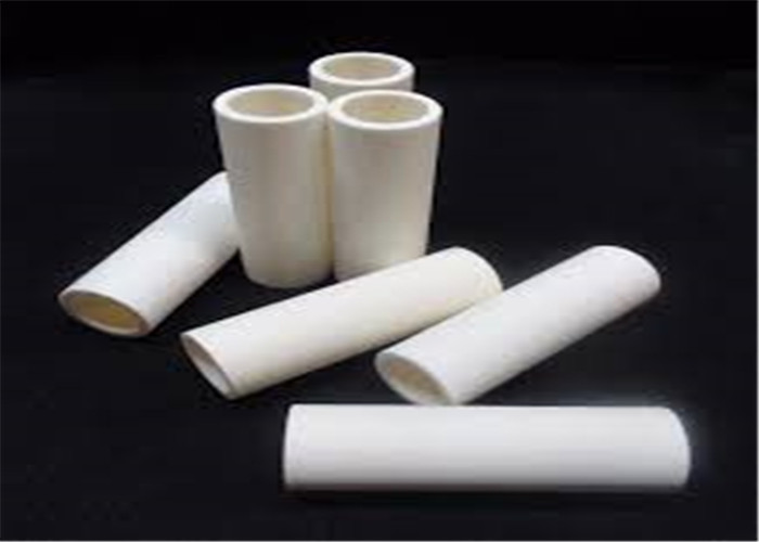 Customized Fine Alumina Furnace Tube , Diameter 120mm Zirconia Ceramic Tube