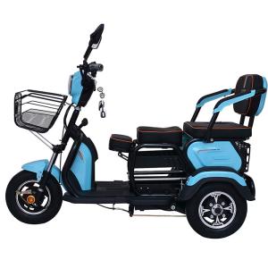 China Drum Brake 1200 Watts 12V 32Ah Three Wheel Electric Scooter wholesale