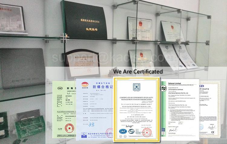 Acrylic Liquid Nitrogen N2 Gas Flow Meter IP68 Protection Grade