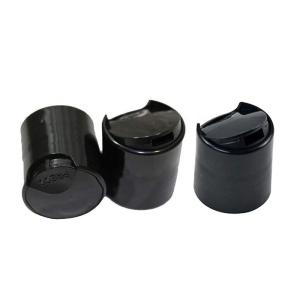 China Black Flip Top 42*35 MM 0.15ml/T Cosmetic Bottle Cap wholesale