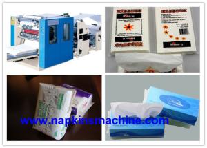 China 60 M / Min 380V Serviette Facial Tissue Paper Making Machine wholesale