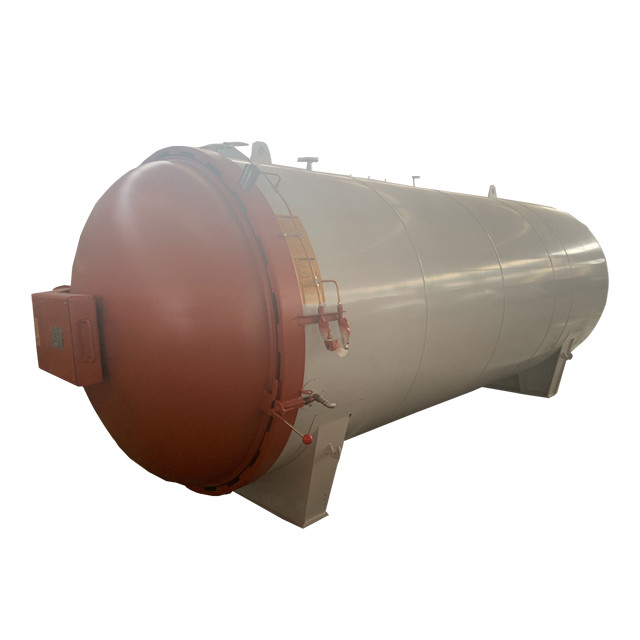 Clear Understanding Of Pressure Situation Pipe Liner Vulcanizer Autoclave Machine For Tyre