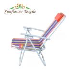Outdoor Foldable Beach Chair Custom Backpack Lounge Beach Chair Blue