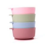 Cute Food Grade Silicone Bowl Set Waterproof For Baby Feeding