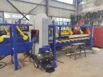 Vertical Band Saw Lumber Mill Industrial Sawmill Equipment 350mm Dia