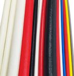 200c Silicone Fiberglass Sleeve 4kv , Fireproof Silicone Coated Fiberglass