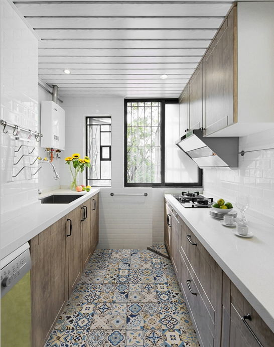 Rustic Matte Surface 300*300mm Ceramic Kitchen Floor Tile