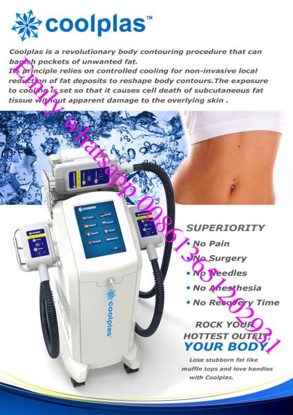 Sincoheren slimming machine Coolplas cryolipolysis fat freezing zeltiq freeze