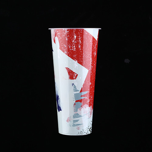 Eco reusable colorful logo printed biodegradable takeaway custom coffee cups plastic coffee cup disposable with lids