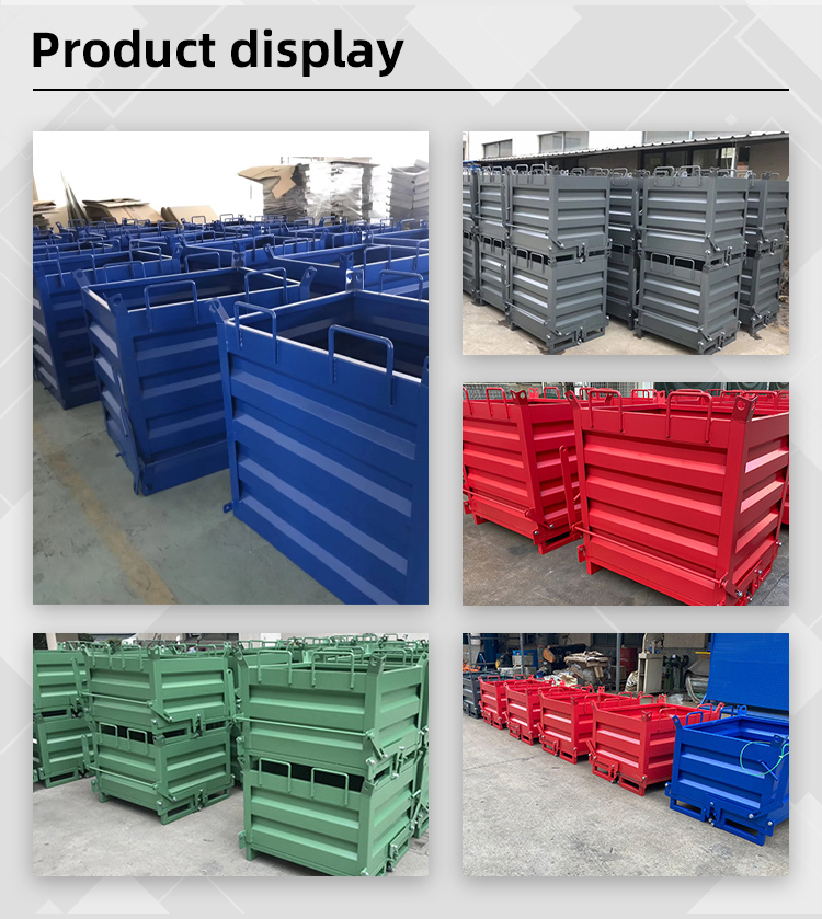 Industrial Fork Lift Drop Box Dumpster Easy Opperation