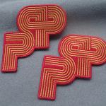 Chinese Style Embroidery Thread Clothing Tags Labels