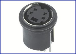 China Mini Din Connector 8pin female Socket S terminal wholesale
