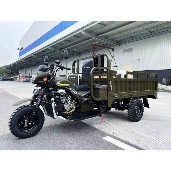 200cc 2m Cargo Motor Tricycle Manual Clutch Water Cooled Delivery Bike