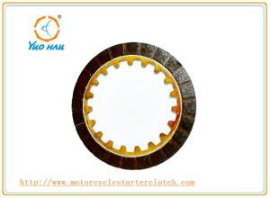 China Rubber Clutch Friction Plate Yamaha CY80 Motorcycle Clutch Parts wholesale