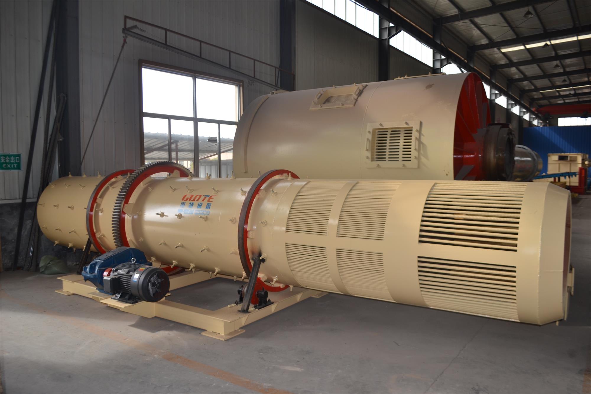 AC Motor River Stone Rotary Drum Type Sand Washing and Screening Machine for Rutile Sand