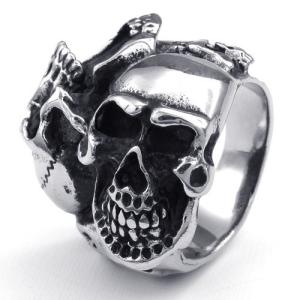 China Tagor Jewelry Super Fashion 316L Stainless Steel Casting Ring PXR310 wholesale