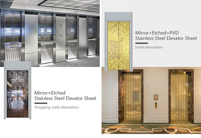 ASTM 201 304 Decorative Stainless Steel Panels 4x8 Stainless Steel Etched Sheet