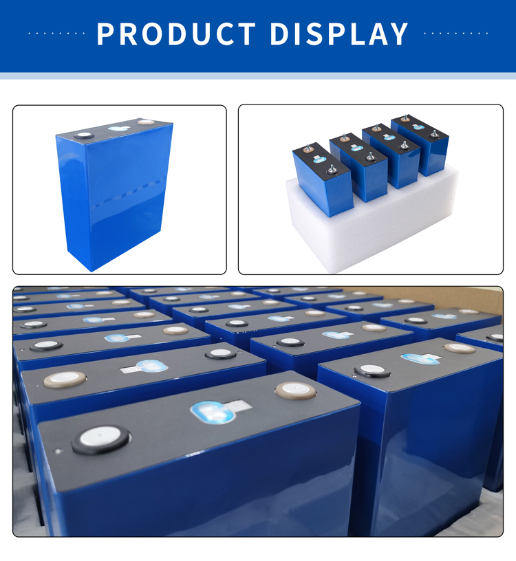 Prismatic LFP Battery Cells Lithium Ion 3.2 V 100ah Lifepo4 4000 Deep Cycle