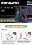 High Capacity 12V 1000A Portable Jump Starter Power Bank for Car Battery Booster