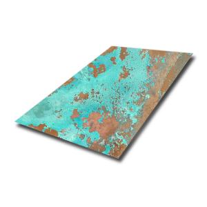 China Custom 201 Decorative Stainless Steel Sheet Antique Finish For Kitchenware wholesale