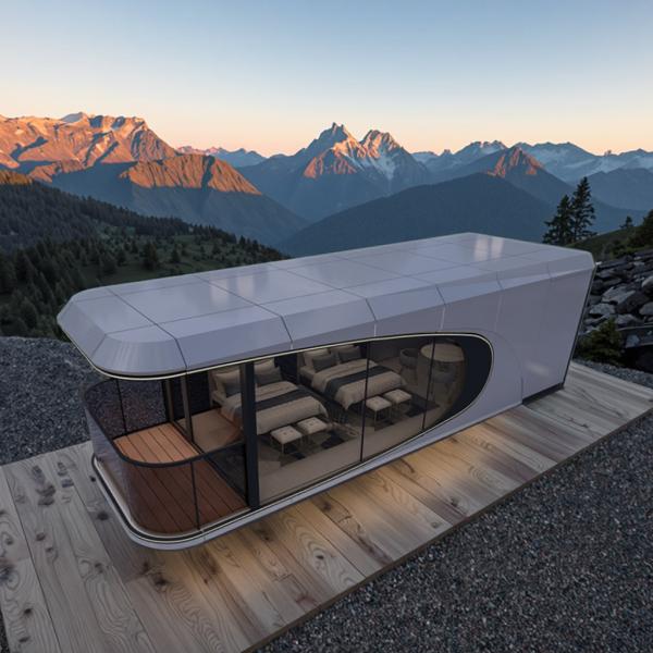 Customizable Chinese Capsule Homestay for Outdoor Use