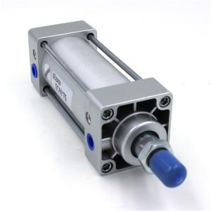 China DOPOW Silver Aluminum Air Cylinders Double Acting Standard Pneumatic Cylinder wholesale