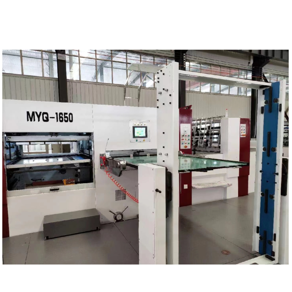 Flat Automatic Die Cutting and Creasing Machine for Corrugated Cardboard Carton Box