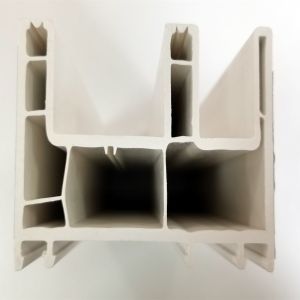 China Greenpy 88 uPVC Profiles Triple Track Door Frame wholesale