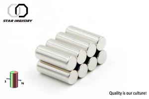 China N42 Super Neodymium Cylinder Magnets D10x30mm For Medical Facility wholesale