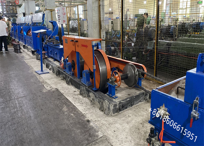 Gold Supplier Steel Metal Iron Wire Rope Twisting Machine 630/1+9