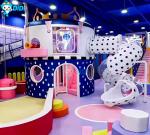 Customized Playground Equipment Navy Theme Kids Playground Plastic Amusement