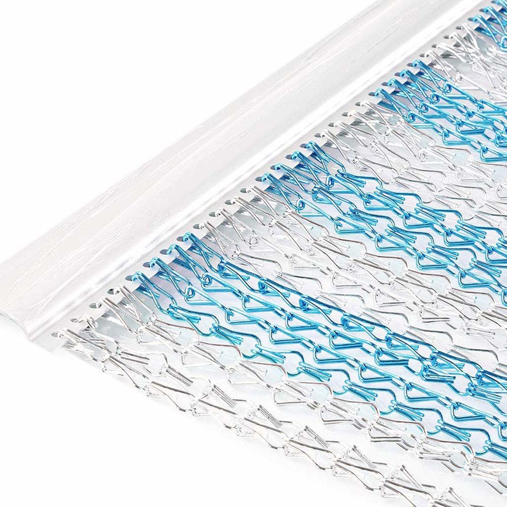1m-3m Chain Link Wire Mesh Curtains With Plain / Twill / Dutch Weave