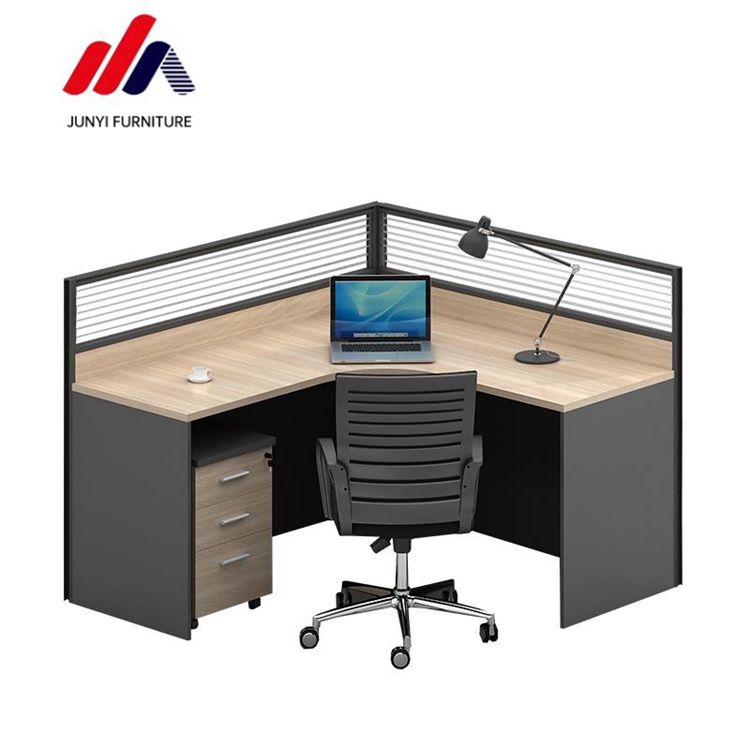 Private Office Area Modular Workstation Desk with Modern Design Style and MFC Material