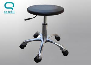 China Flexible Adjusted PU Leather 40mm Cleanroom ESD Chairs wholesale
