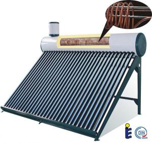 China evacuated tube solar water heater tank with copper coil wholesale