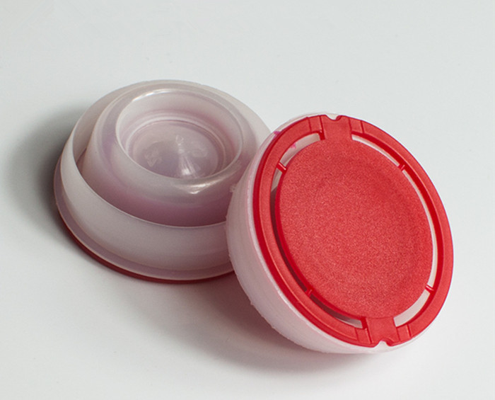 Pilfer Proof Plastic Bottles Caps Pulling Plastic Cap Closure For Paint Tin Jar