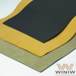 High Quality Surface Finish Synthetic Microfiber Nubuck Leather Fabric