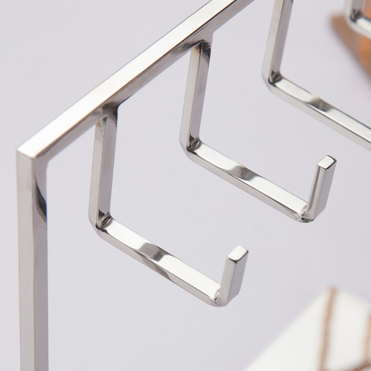 Stainless Steel Bracelet Rack Stand Jewelry Holder Necklace Display Rack