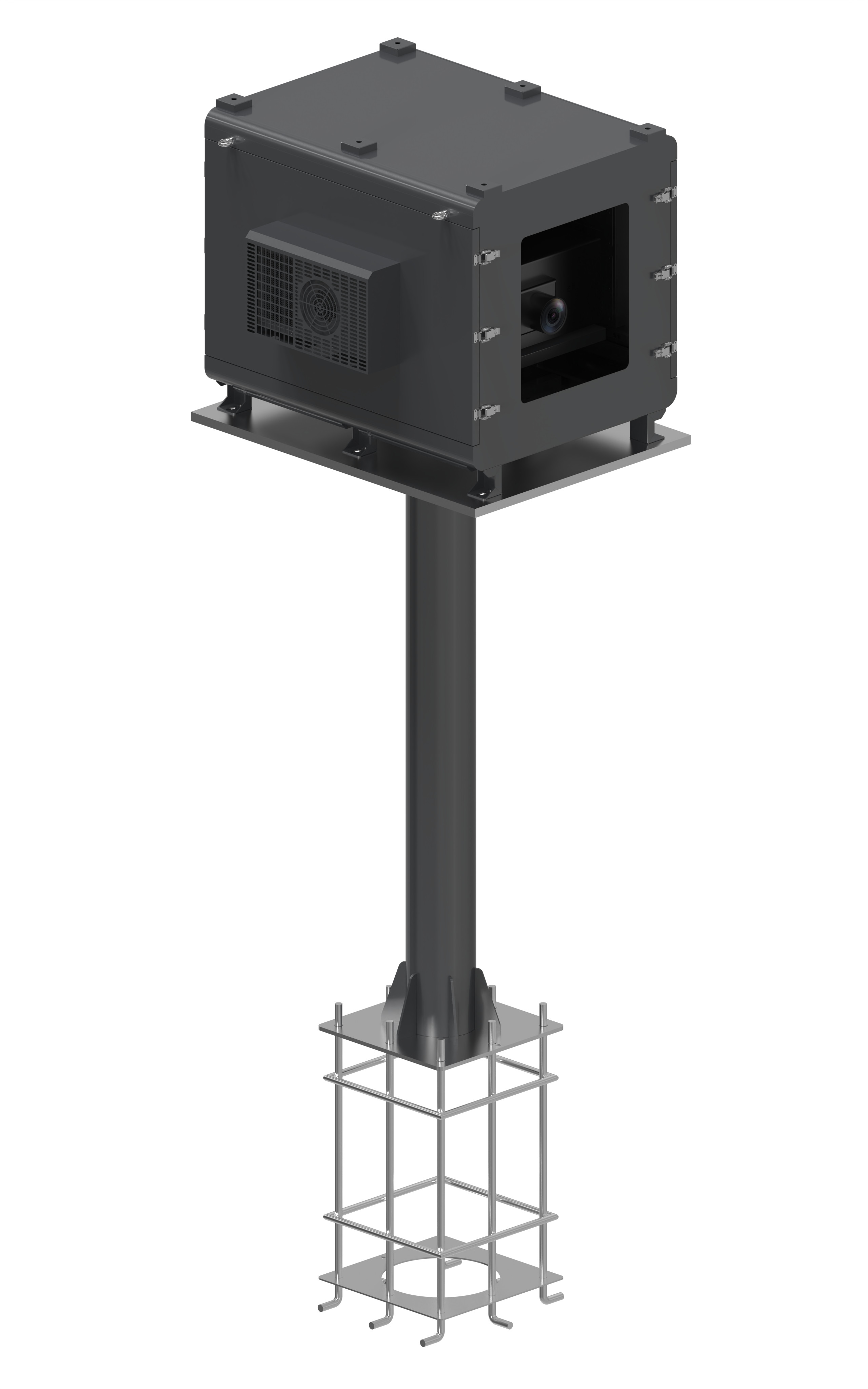 Outdoor Projector Waterproof Box with Customizable Climate Control Features