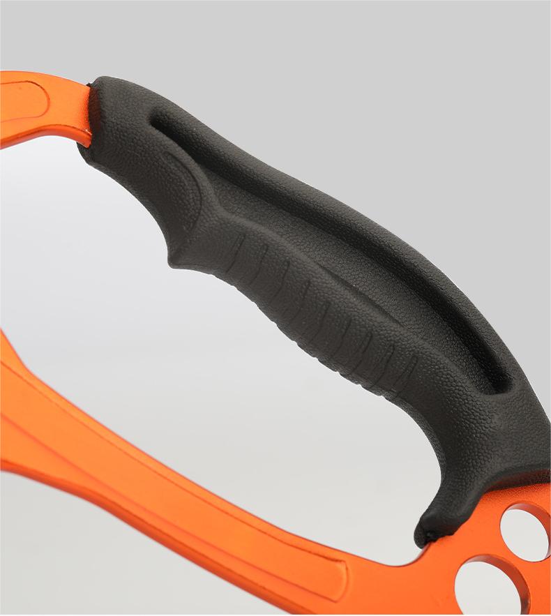 Aluminium Alloy Ascender Outdoor Mountaineering Climbing Stopper Rope Grabber